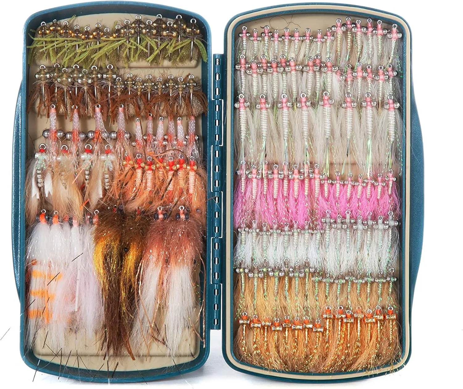 fishpond Tacky Pescador Fly Box | Medium – Baja Blue | Waterproof Fly Fishing Fly Box | Tacky Fly Boxes for Fly Fishing