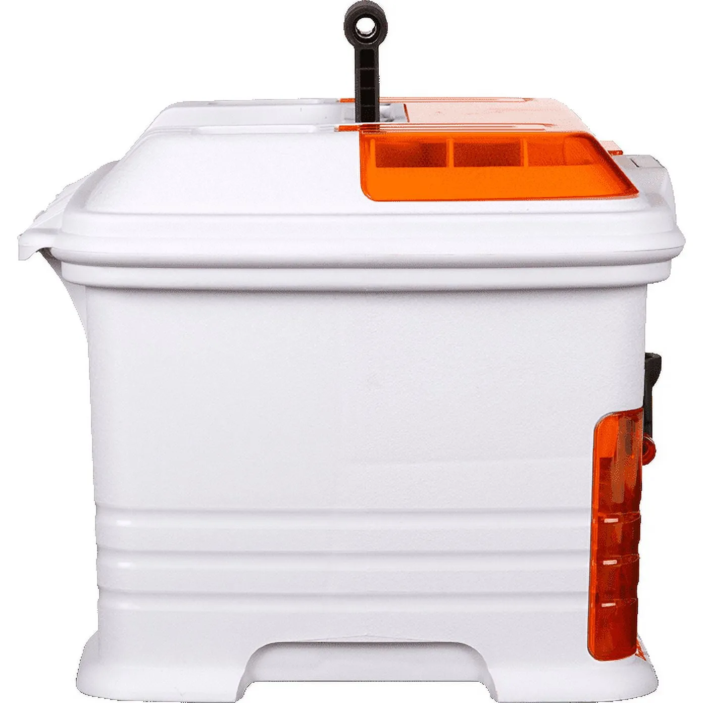 Flambeau Outdoors. T4P Pro Multi Loader, Fishing Tackle Box, White, Orange, 33.5 inches long, Plastic