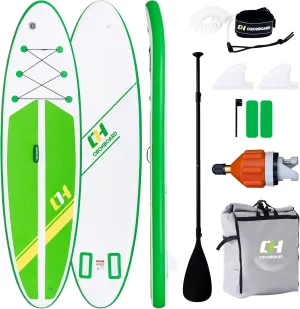 Foldable Paddle Board Kid Inflatable Stand Up Paddle Boards with Ultra-Light SUP Accessories Valve Adaptor/2 fins/SUP Backpack/Leash