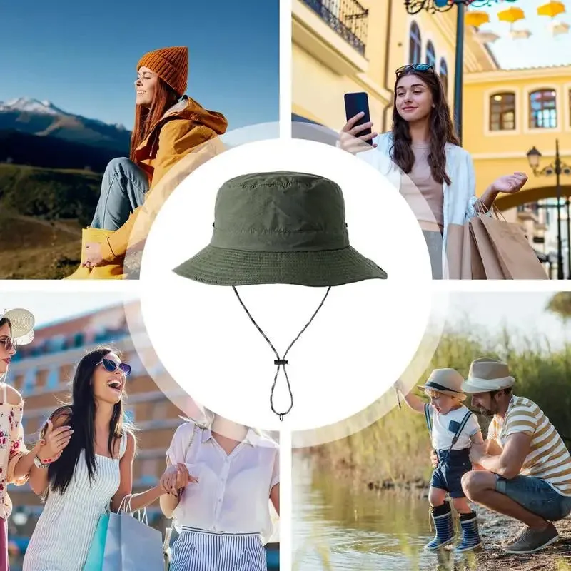 Folding Bucket Hat For Fishing Hiking