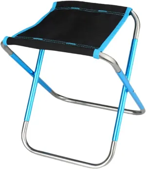 Folding Stool Lightweight Portable Beach Chair Foot Rest Multi-Function Camping Supply