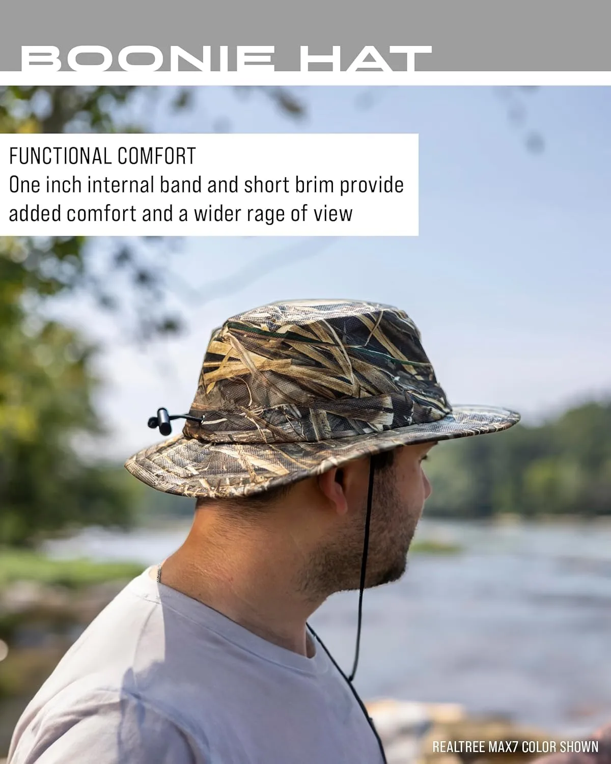 FROGG TOGGS Boonie Hat – Fishing Hat Offers Waterproof, Breathable, Sun Protection
