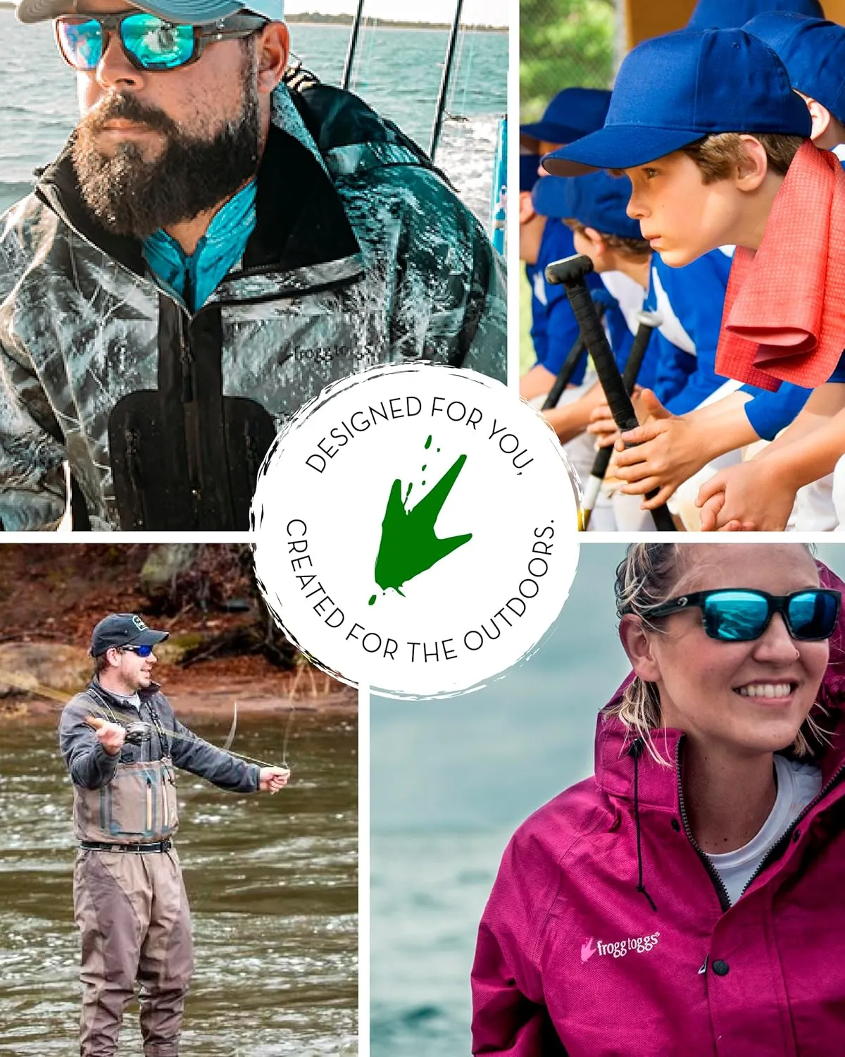 FROGG TOGGS Boonie Hat – Fishing Hat Offers Waterproof, Breathable, Sun Protection