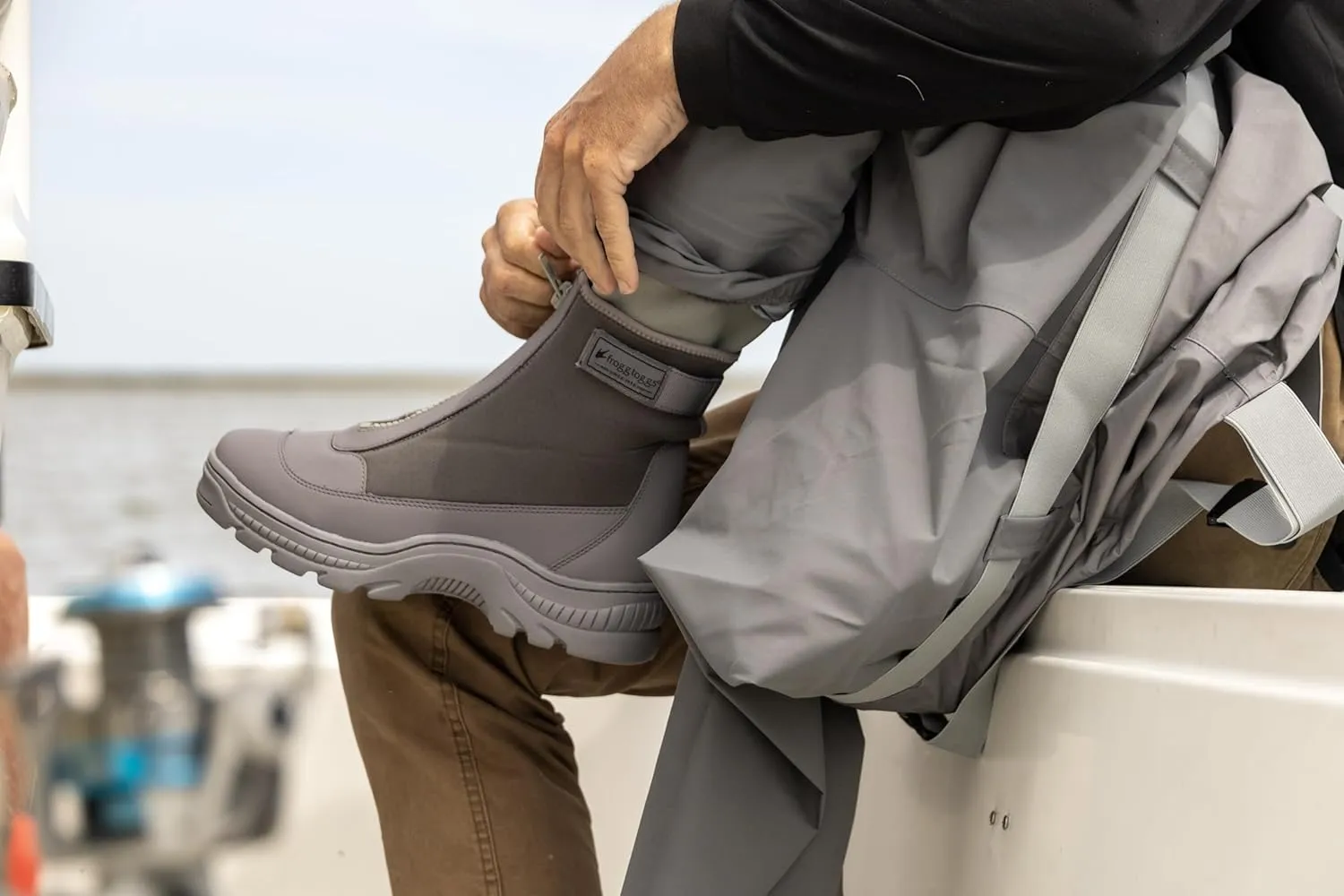 FROGG TOGGS Men's Aransas II Neoprene Surf & Sand Waterproof Fishing Wading Boot for Fishing