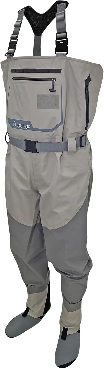 FROGG TOGGS Men's Deep Current Stockingfoot Wader, Premium Angler Chest Wader