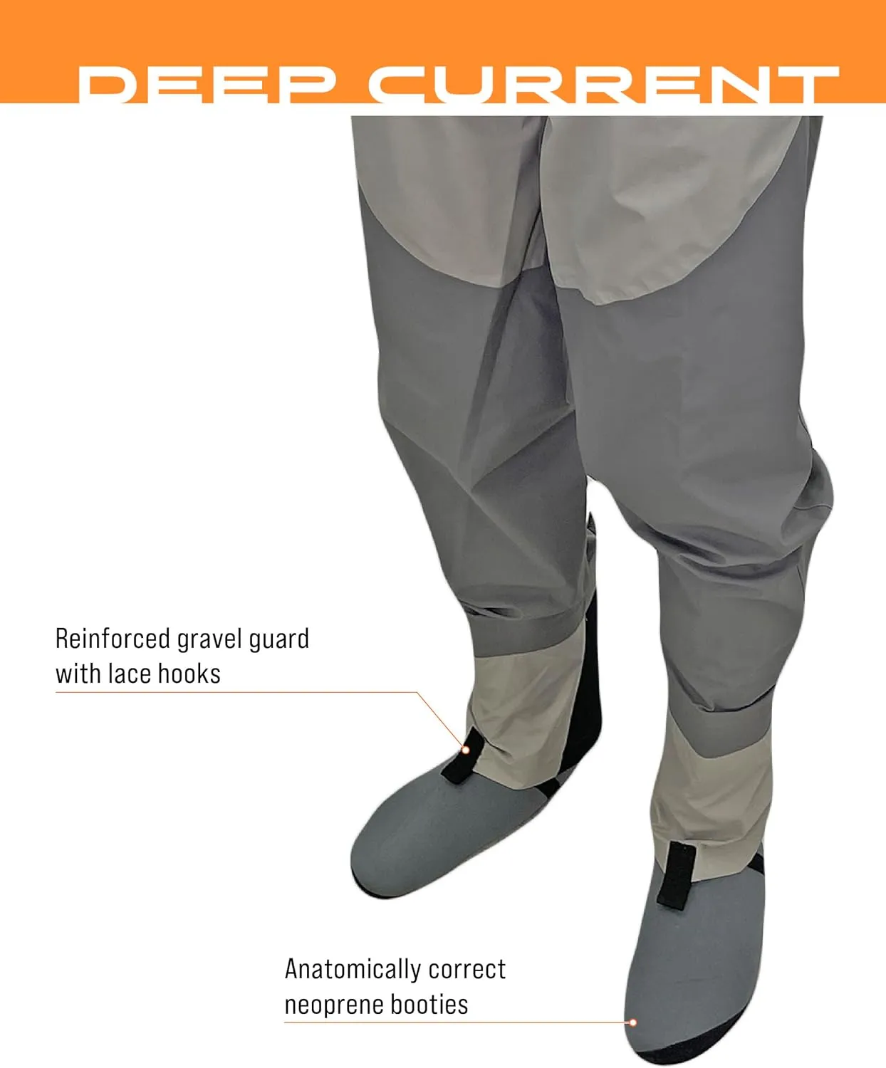 FROGG TOGGS Men's Deep Current Stockingfoot Wader, Premium Angler Chest Wader