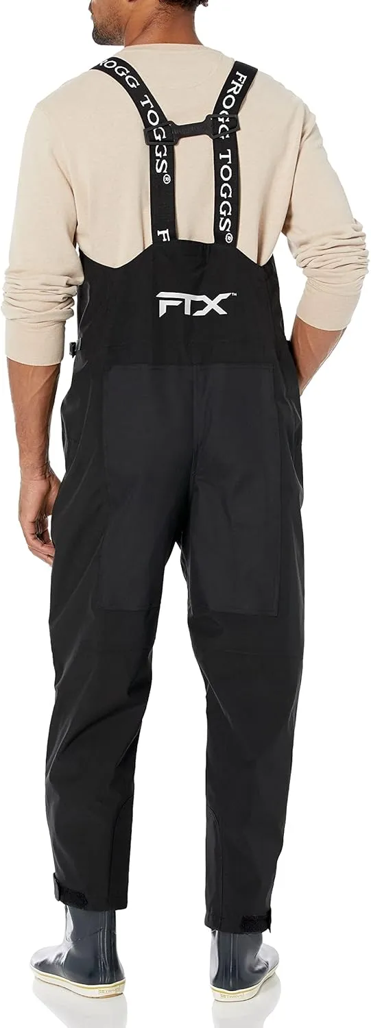 FROGG TOGGS Men's FTX Armor Premium Waterproof Rain, Fishing Bibs