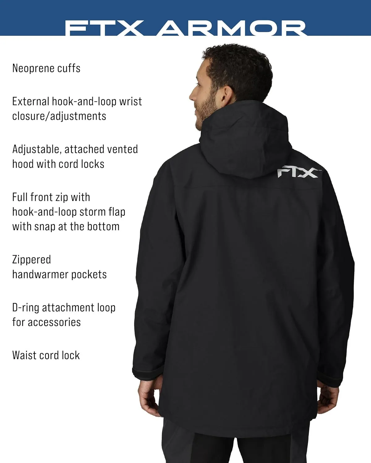 FROGG TOGGS Men's FTX Armor Premium Waterproof Rain, Fishing/Anglers Jacket