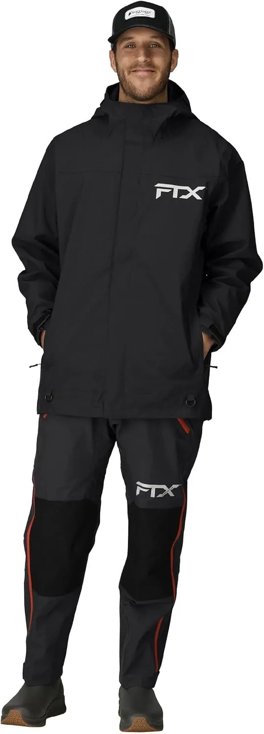FROGG TOGGS Men's FTX Armor Premium Waterproof Rain, Fishing/Anglers Jacket