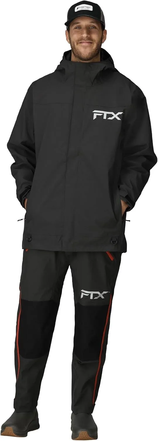 FROGG TOGGS Men's FTX Armor Premium Waterproof Rain, Fishing/Anglers Jacket