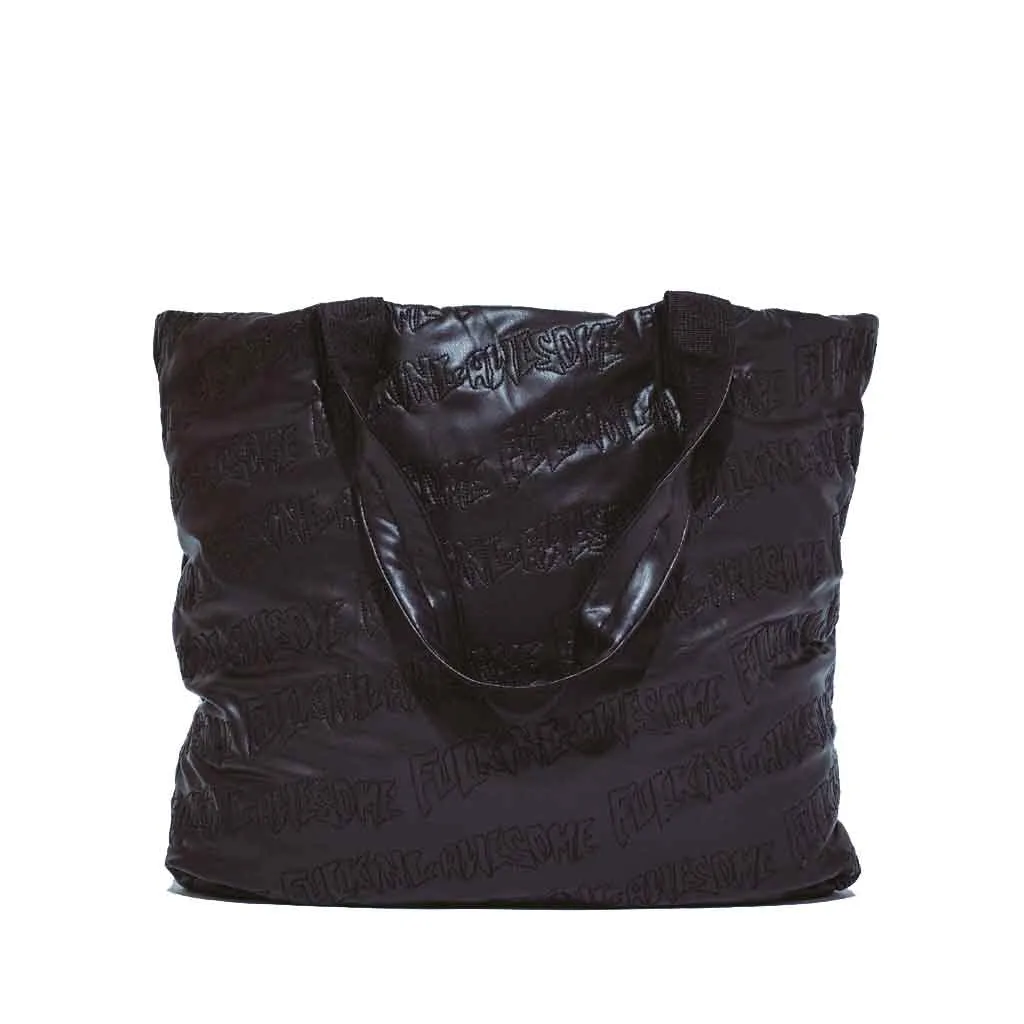 Fucking Awesome Puffer Tote Bag - Black