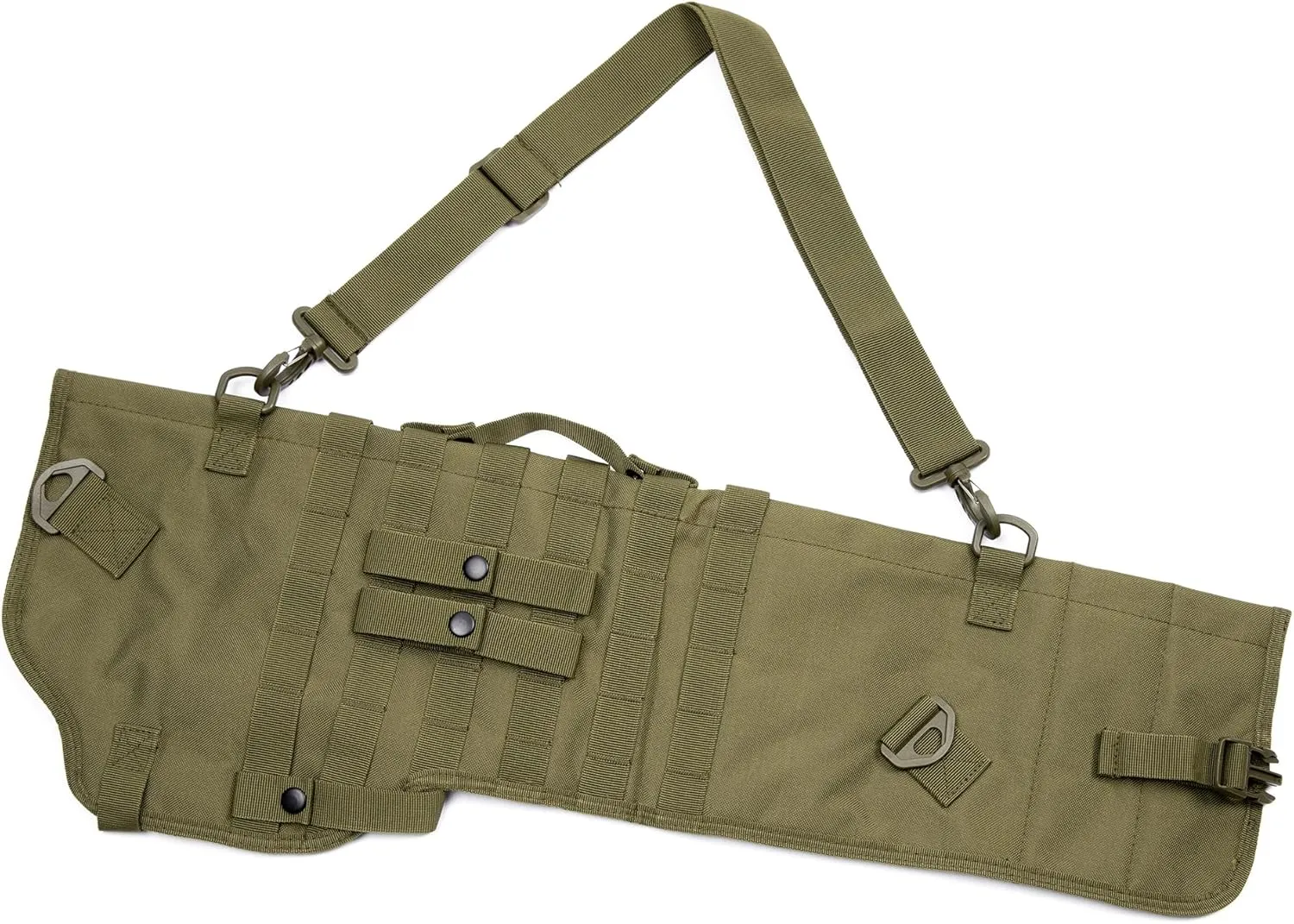 Fumei Tactical Shotgun Scabbard Rifle Shoulder Bag Short Barrel Gun Holster Adjustable Modular Molle for Hunting Training