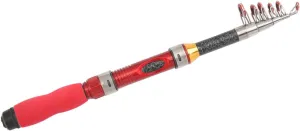 GANAZONO 1.9M Portable Telescopic Fishing Rod Lightweight Mini Fishing Pole for Beginners for Saltwater and Freshwater