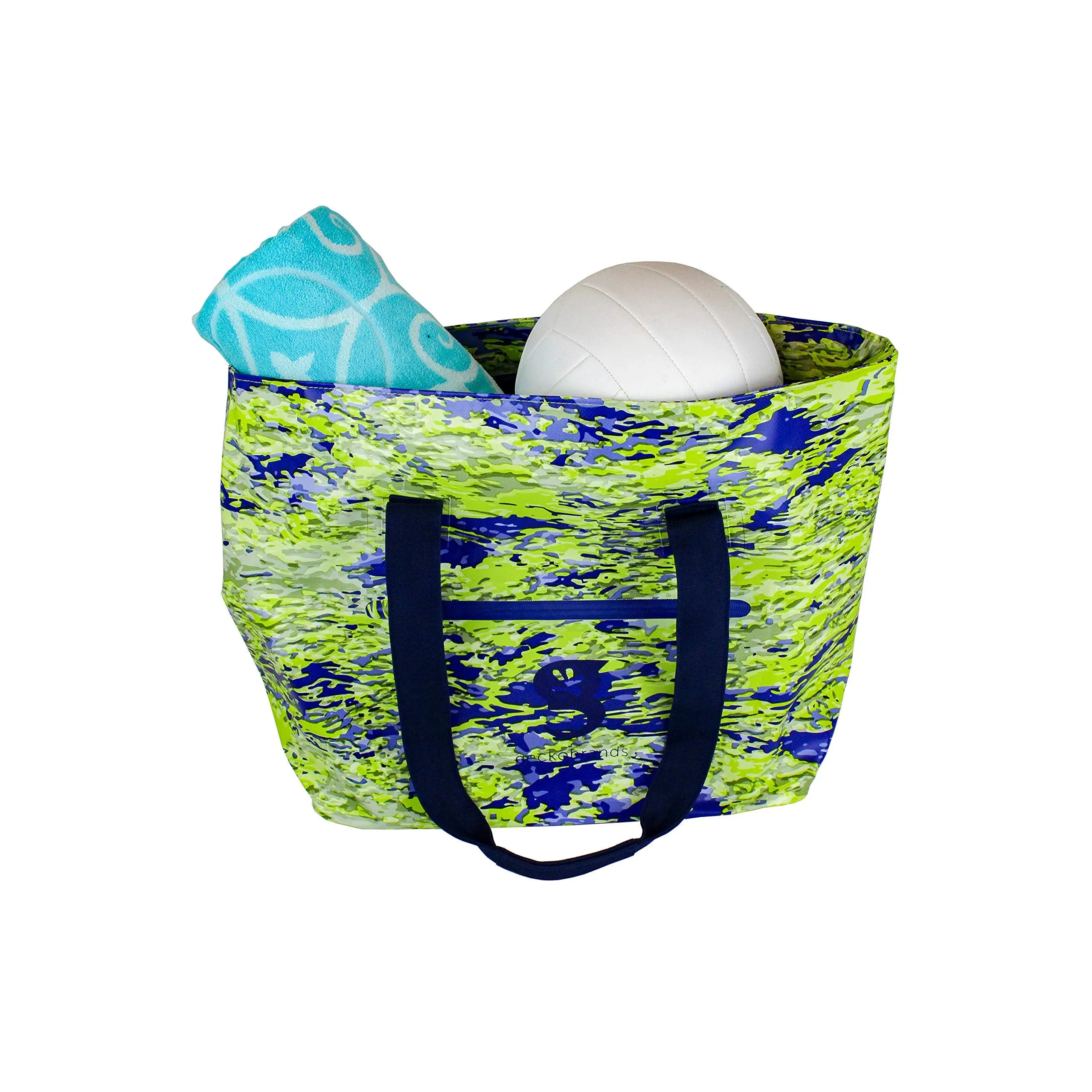 Geckobrands Escape Waterproof Beach Tote
