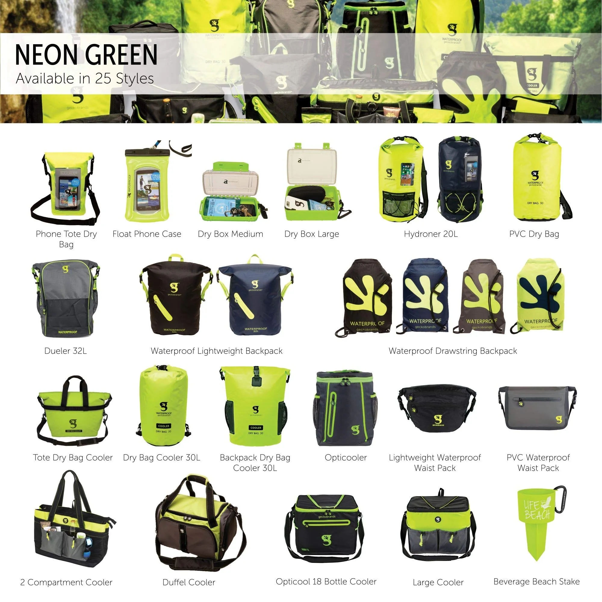 Geckobrands Tote Dry Bag Cooler