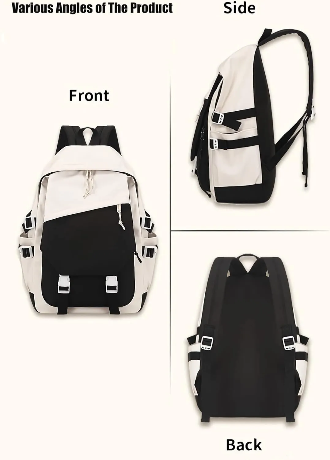 Genshin Impact Backpack Klee Anime Laptop Bookbag Student Backpack 3D Print School Bags Travel Backpack With Gift