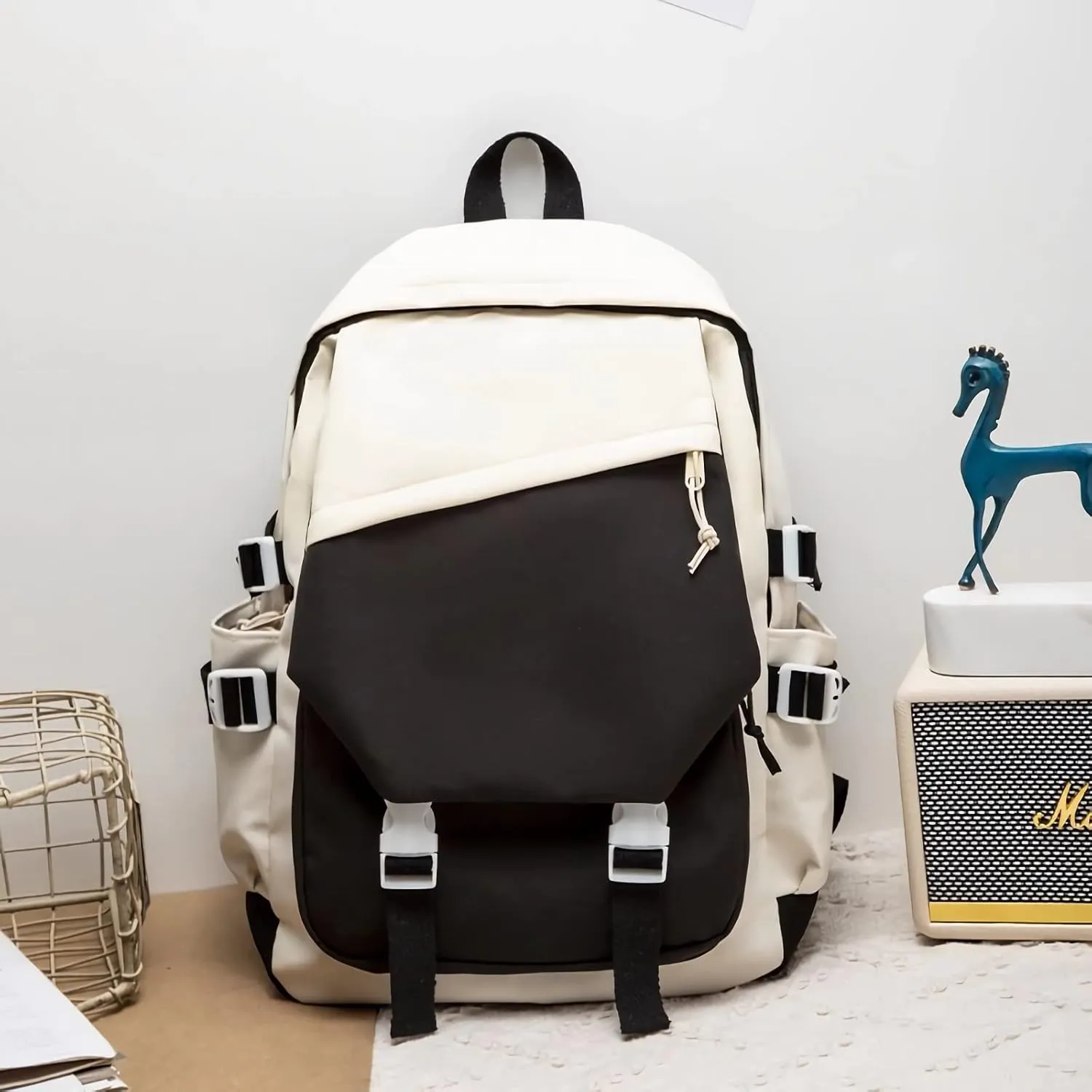 Genshin Impact Backpack Klee Anime Laptop Bookbag Student Backpack 3D Print School Bags Travel Backpack With Gift