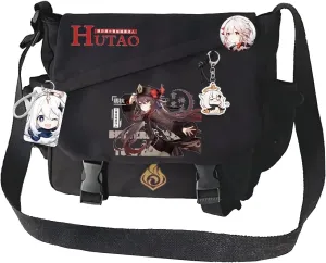 Genshin Impact Crossbody Bag Xiao Single Shoulder Bag Handbag Adult Single Shoulder Backpack Bag