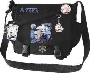 Genshin Impact Crossbody Bag Xiao Single Shoulder Bag Handbag Adult Single Shoulder Backpack Bag