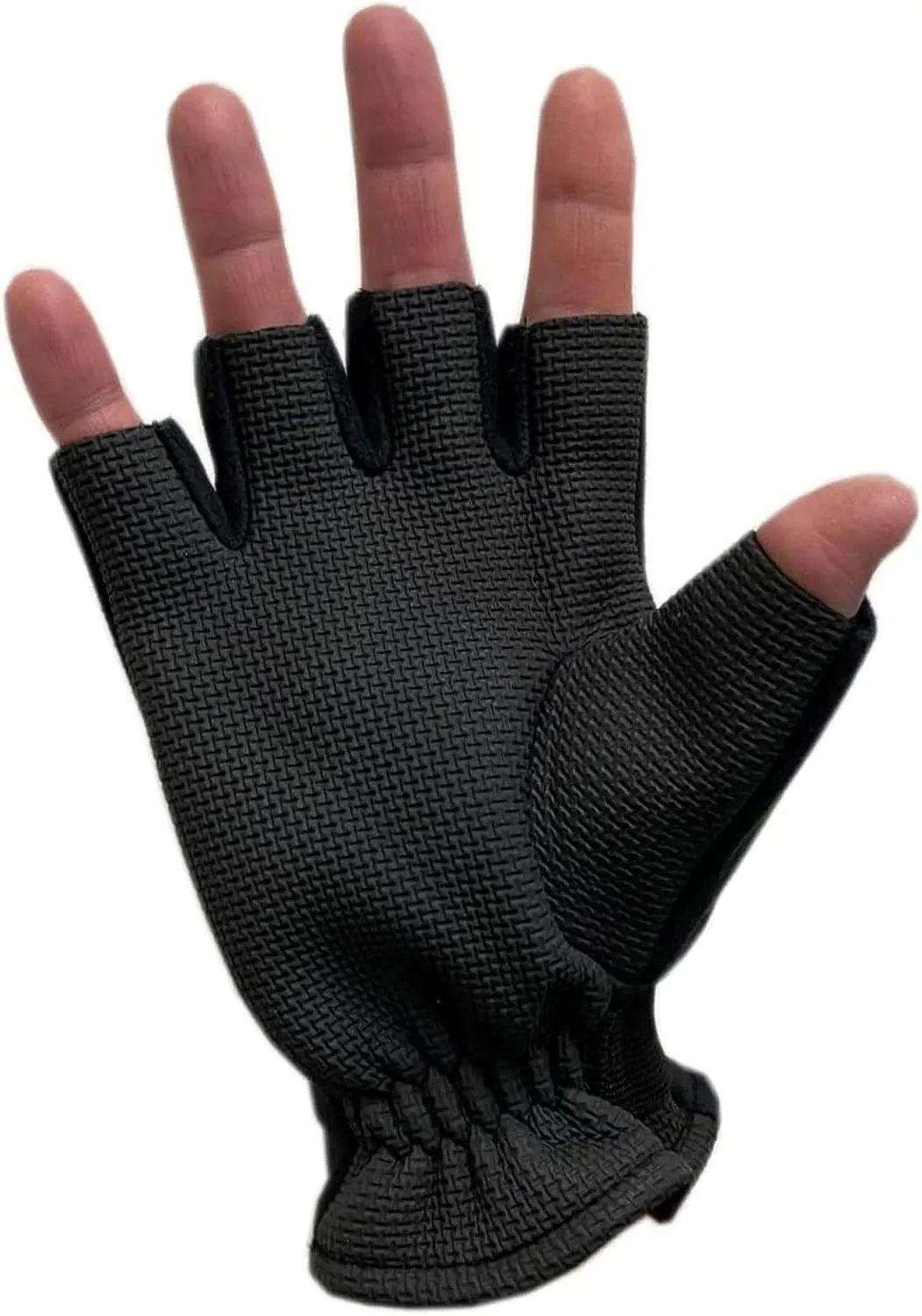Glacier Glove Unisex Alaska River Fingerless Lightweight Breathable Non-Slip Grip Fishing Gloves with Elasticized Cuffs | for Outdoors, Fly Fishing, Paddling, Hiking