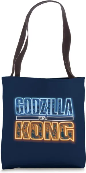 Godzilla vs Kong - Official Neon Logo Tote Bag