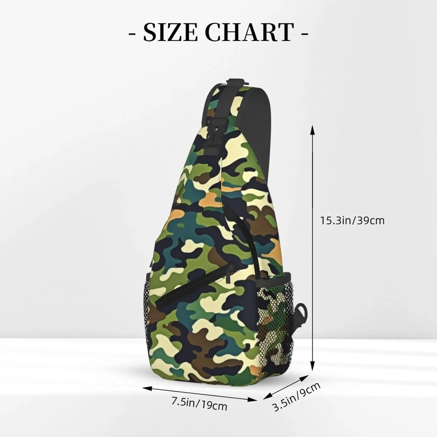Gold Handprint Starry Sky Crossbody Bags Cross Chest Bag Adjustable Sling Backpack for Women Men