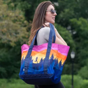 Gone For a Run Runner’s Tote Bag | Happy Hour Running Sports & Gym Bag | Running Accessory Bag for Men and Women
