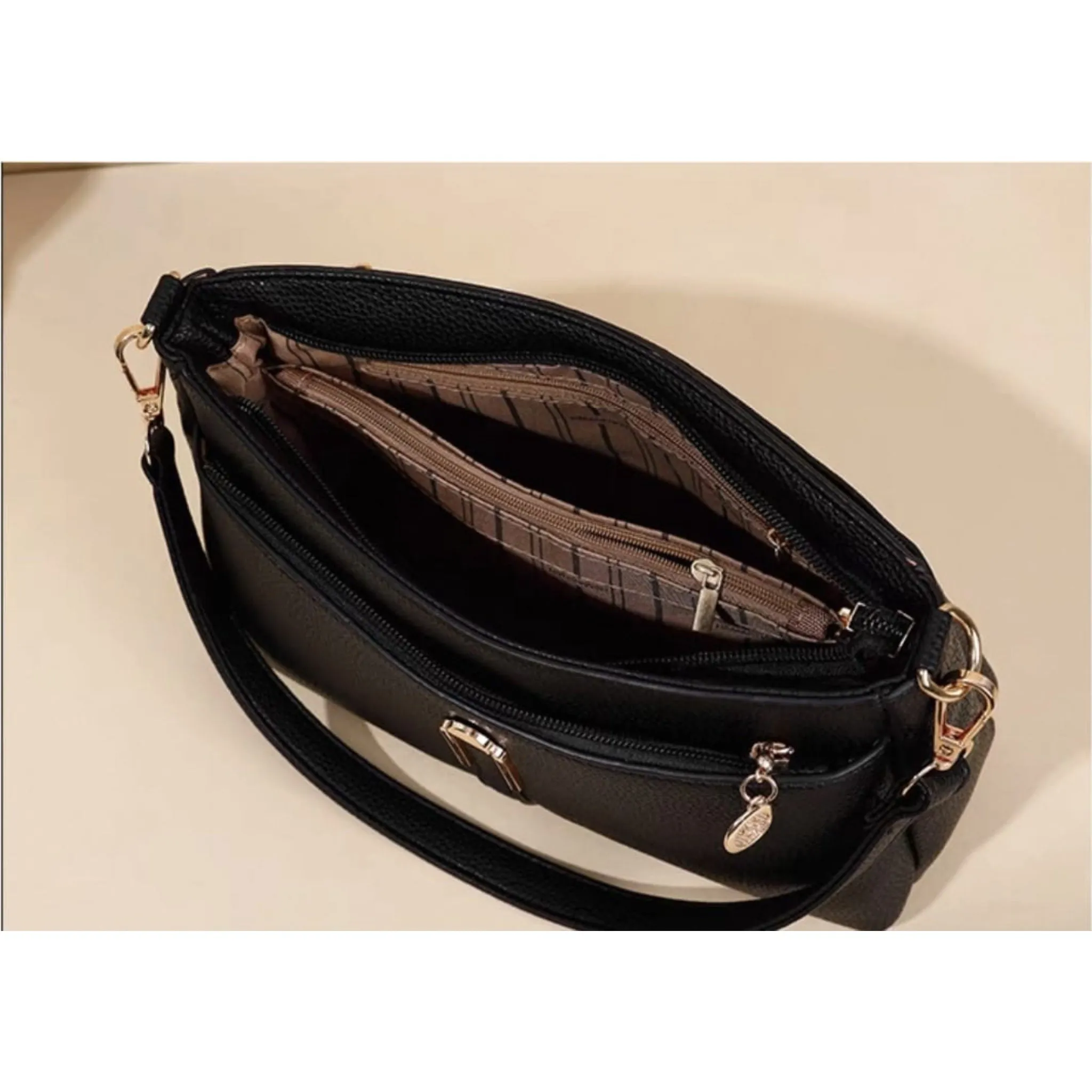 Green Vena Sling Bag