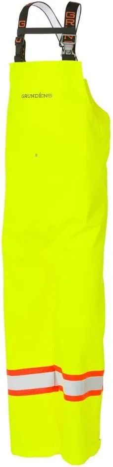 Grundens CSA Neptune Fishing Bib - Men's Adult Fishermen Bibs - Black - Medium (30 Inseam)