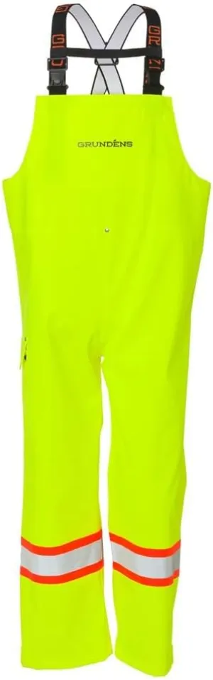 Grundens CSA Neptune Fishing Bib - Men's Adult Fishermen Bibs - Black - Medium (30 Inseam)