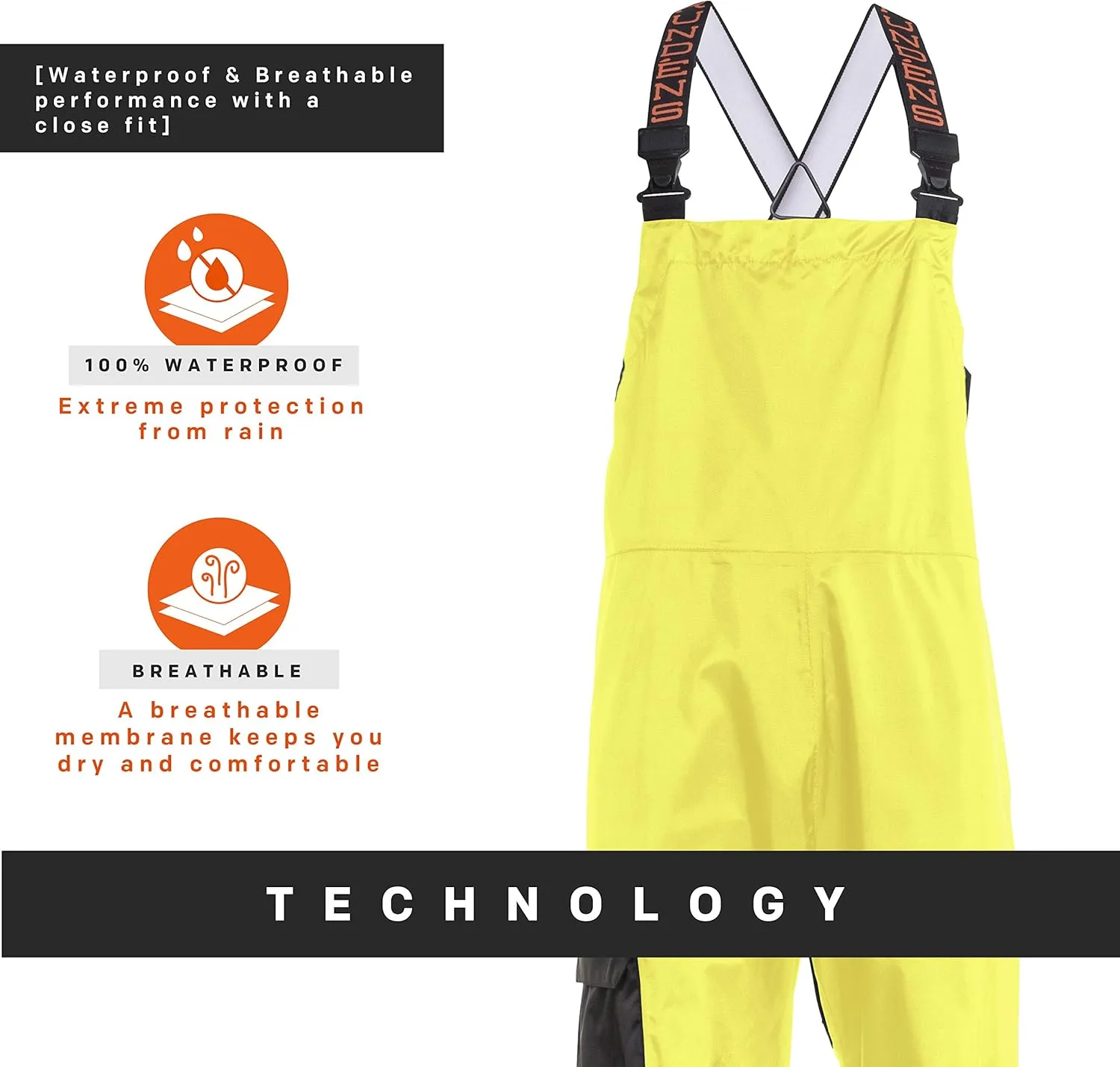 Grundéns Men's Weather Watch Fishing Bib Trouser