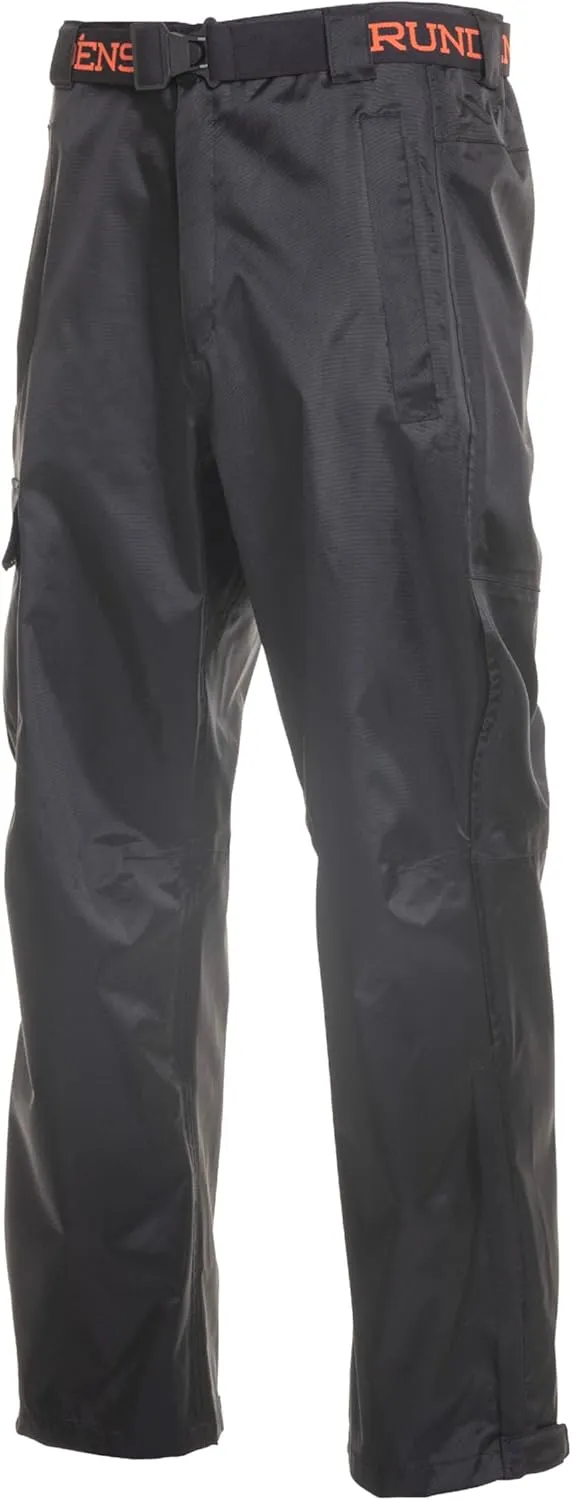 Grundéns Men's Weather Watch Pant | Updated | Waterproof, Stain-Resistant, Black, Large