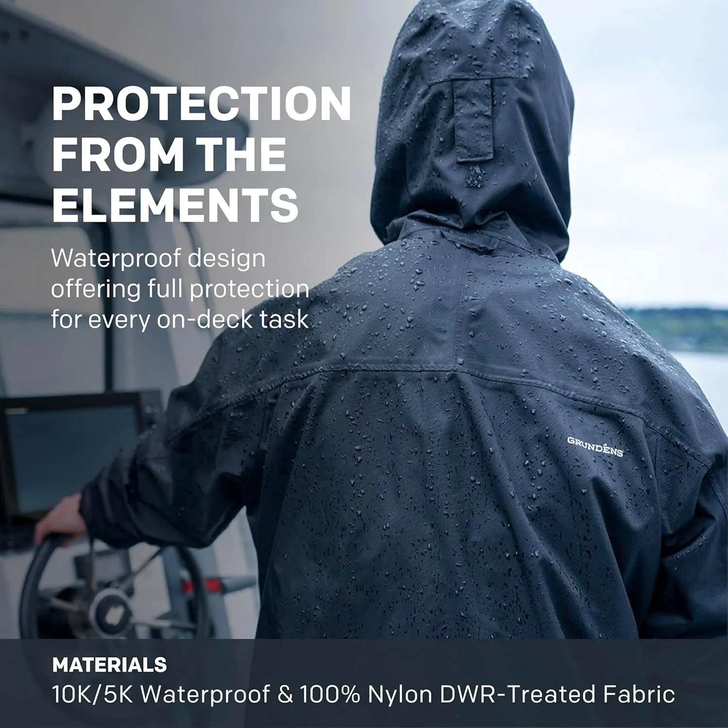 Grundéns Weather Watch Hooded Fishing Jacket