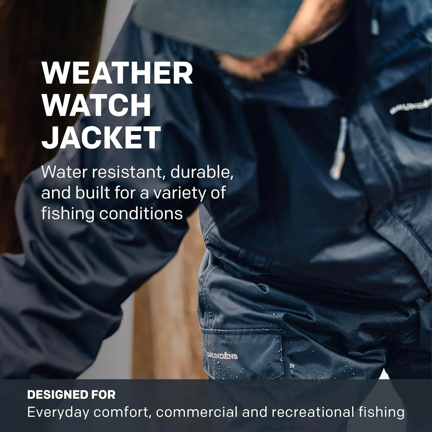 Grundéns Weather Watch Hooded Fishing Jacket