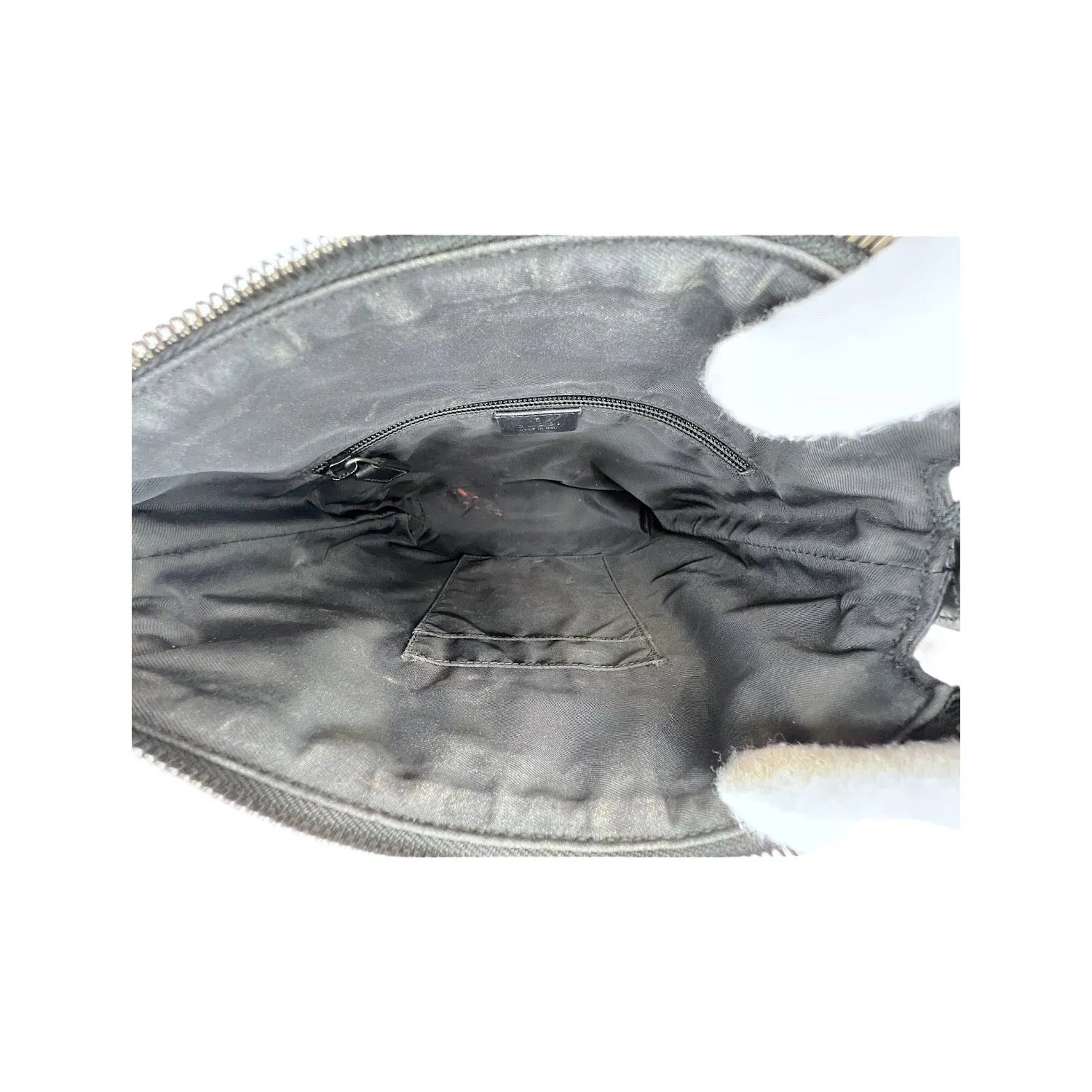 Gucci GG Web Cutting-edge software Messenger Canvas Bag Touch-sensitive