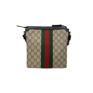 Gucci GG Web Cutting-edge software Messenger Canvas Bag Touch-sensitive