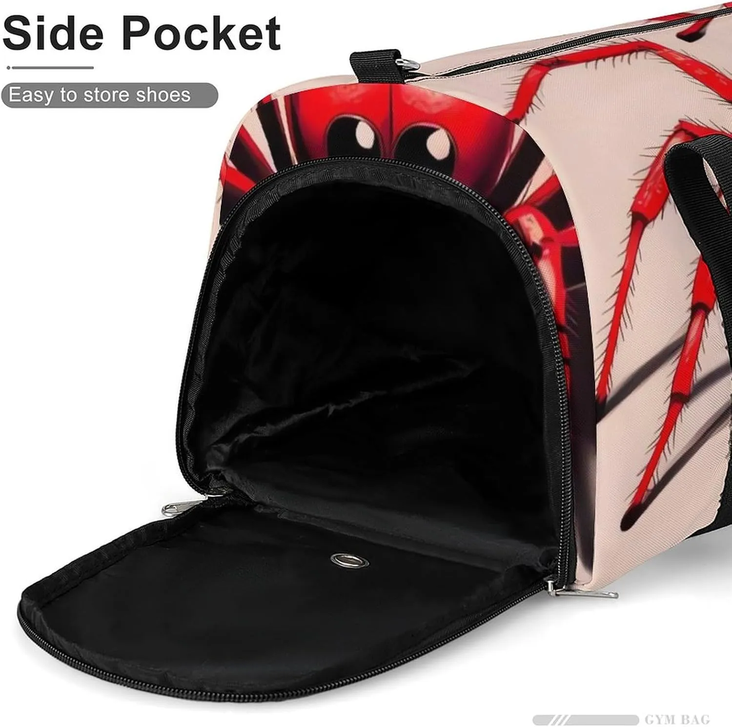 Gym Bag Adorable Animal Duffel Bag for Men Women Overnight Bag with Shoe Compartment Workout Bags