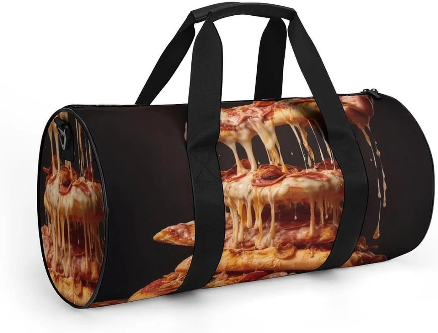 Gym Bag Some Pizza Duffel Bag for Men Women Overnight Bag with Shoe Compartment Workout Bags