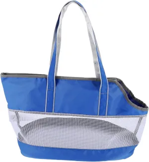 Handheld Pet Pouch Portable Cat Carrier Nylon Pet Cat Pouch Mesh Breathable Shoulder Bag Sturdy Pet Carrier