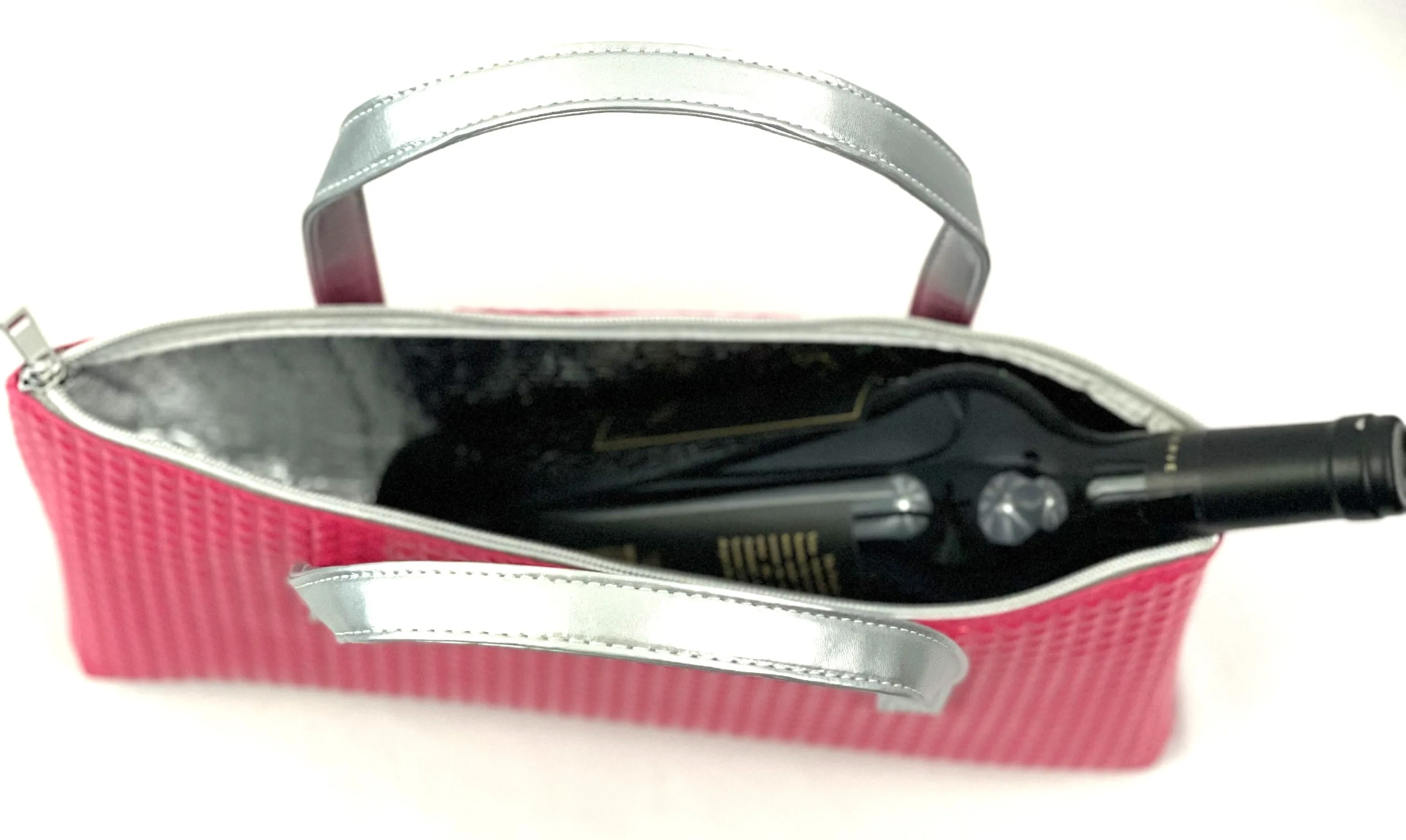 Happy Hour Wine Clutch with Key Ring