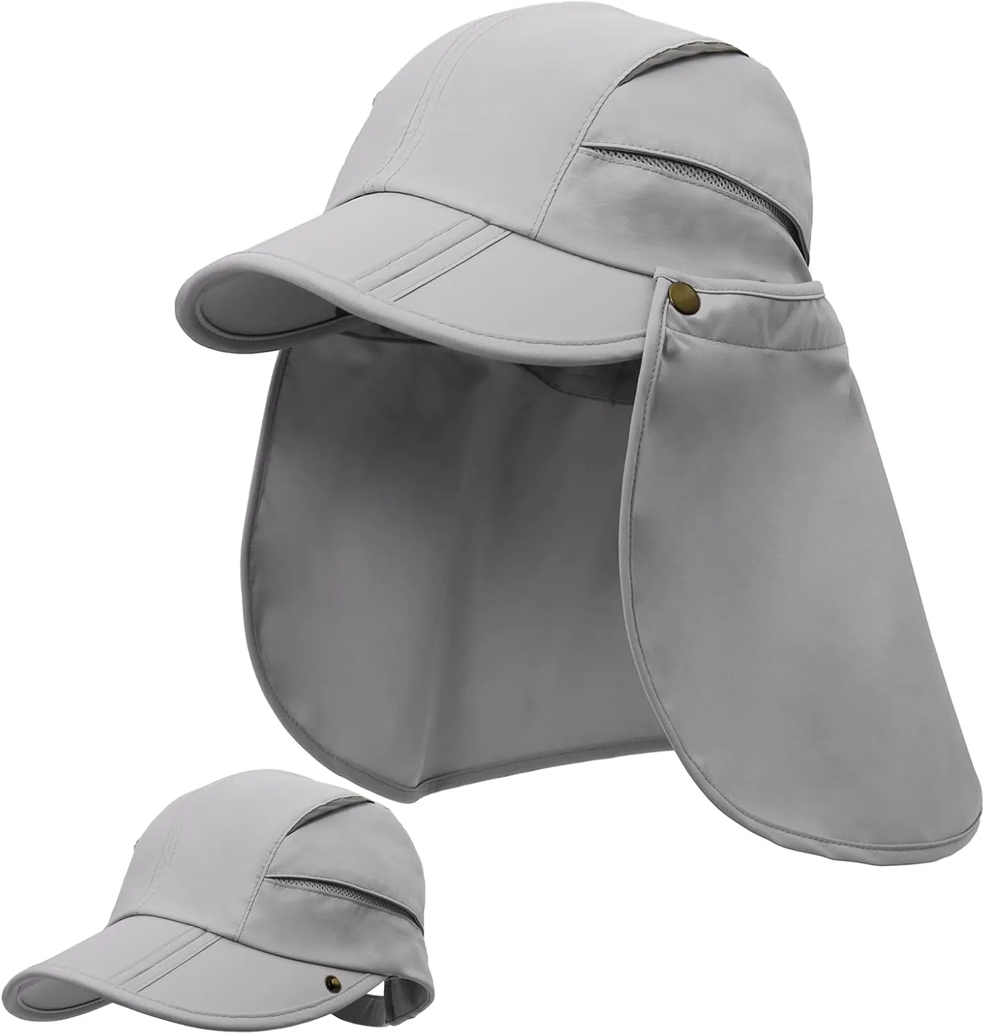 Hat with Neck Protection Detachable Multi-Purpose Summer Sun Hat Sun Protection Breathable Quick Dry UV Protection