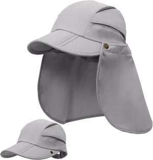 Hat with Neck Protection Detachable Multi-Purpose Summer Sun Hat Sun Protection Breathable Quick Dry UV Protection