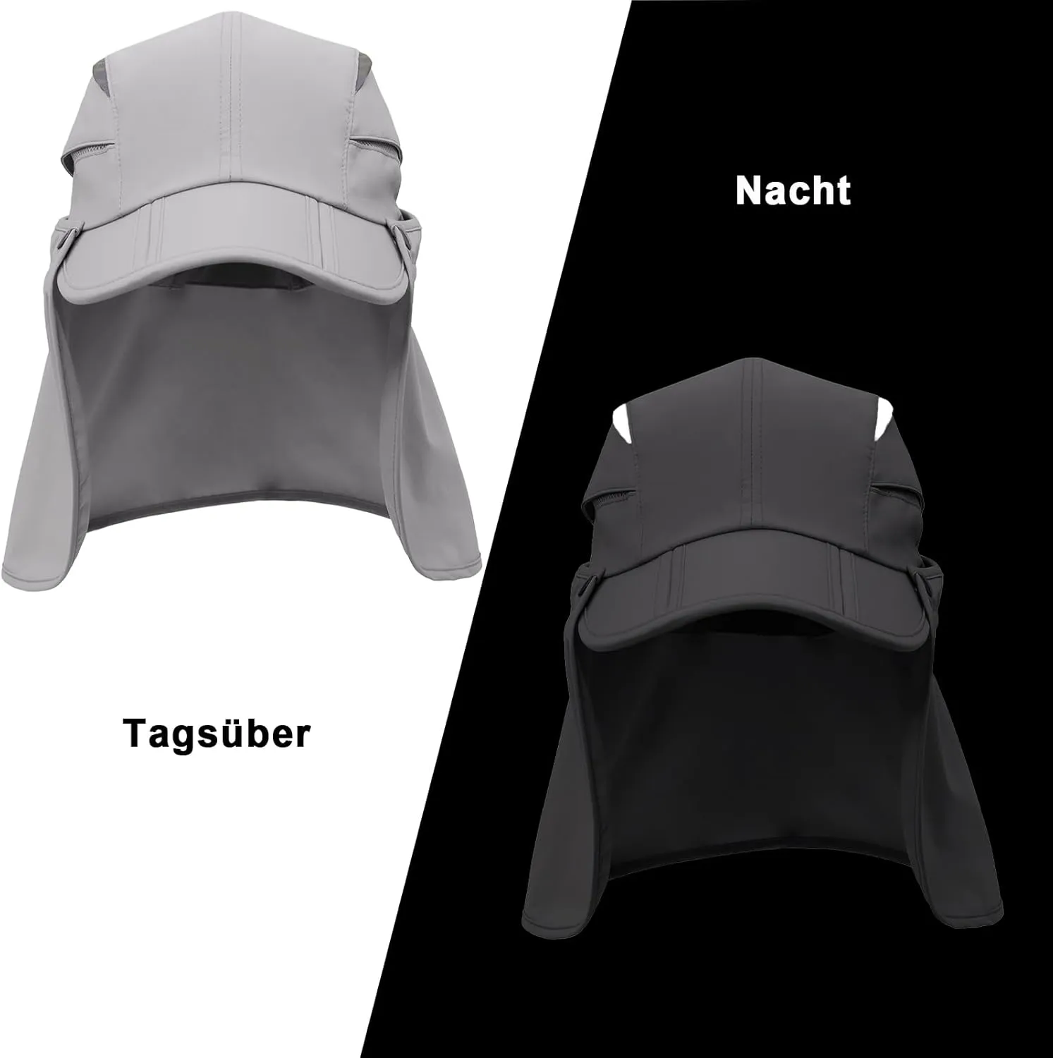 Hat with Neck Protection Detachable Multi-Purpose Summer Sun Hat Sun Protection Breathable Quick Dry UV Protection