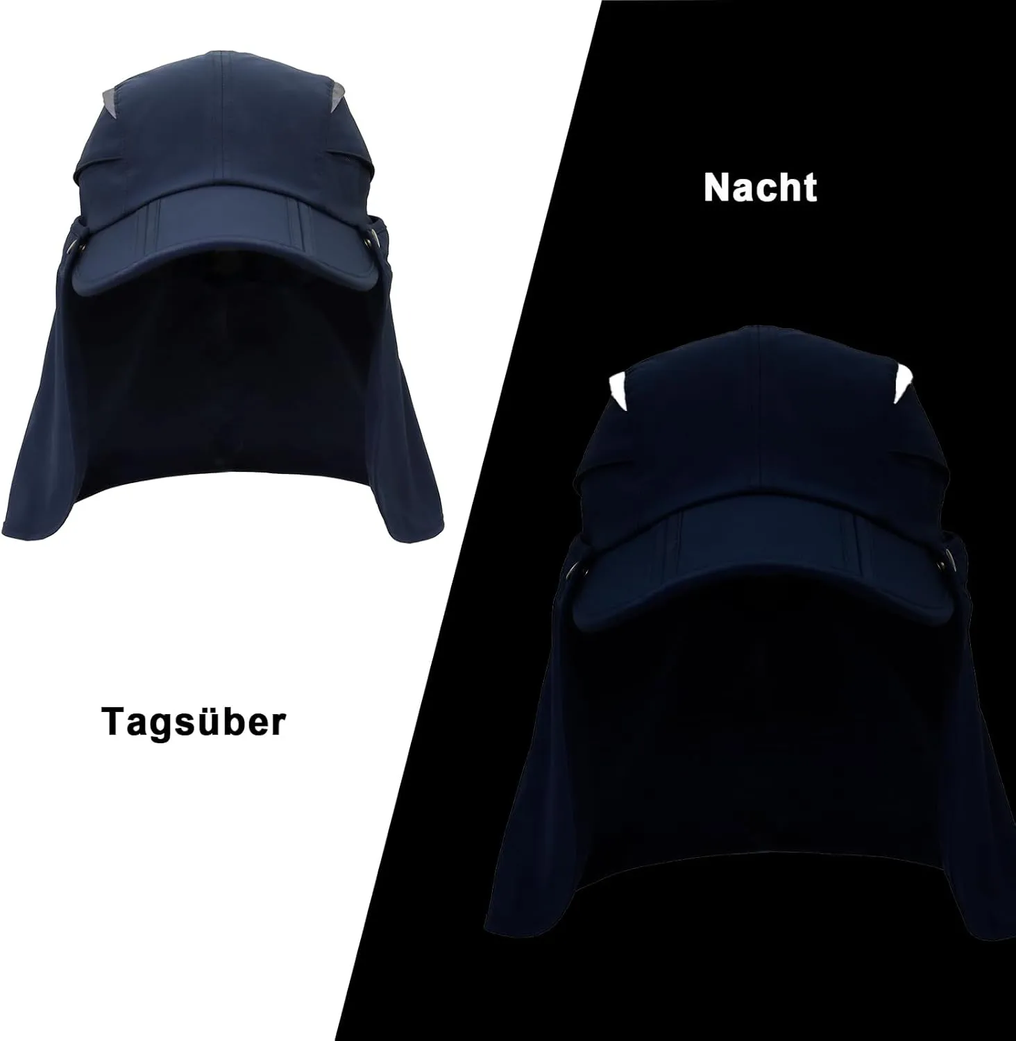 Hat with Neck Protection Detachable Multi-Purpose Summer Sun Hat Sun Protection Breathable Quick Dry UV Protection