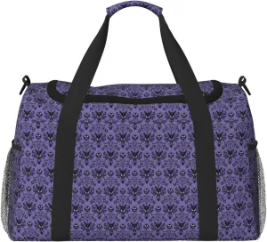 Haunted Mansion Print Everyday Use Travel Duffle Bag Large Capacity Travel Bag Stylish Functional Bag
