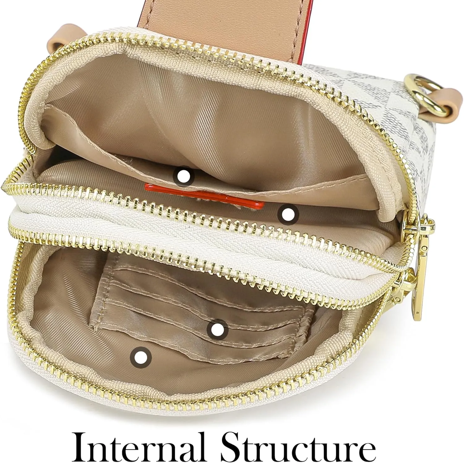 Haytijoe Small Crossbody Sling Bag for Women Travel Purses Anti Theft Cross Body Bag for Woman Fanny Packs