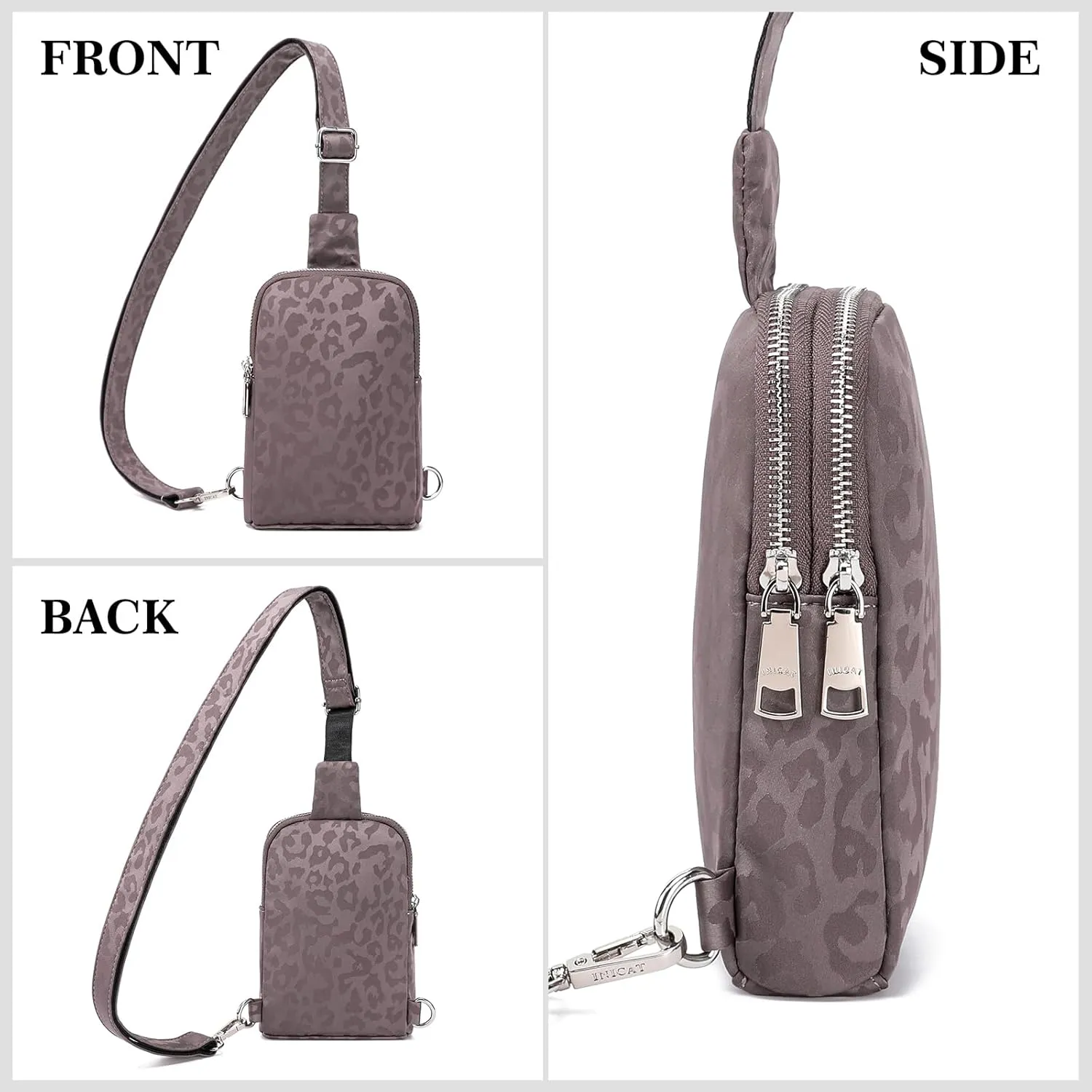 Haytijoe Small Crossbody Sling Bag for Women Travel Purses Anti Theft Cross Body Bag for Woman Fanny Packs