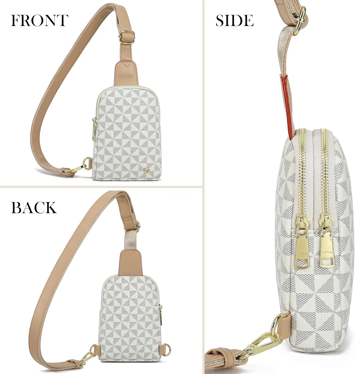 Haytijoe Small Crossbody Sling Bag for Women Travel Purses Anti Theft Cross Body Bag for Woman Fanny Packs