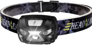 Headlamps LED Headlamp Headlight,Headlight Induction Glare Charging Long Range Night Fishing Miner'slamp Headset Mountaineering Torch Led,for Running Camping Hiking Fishing for Adults, (Black )