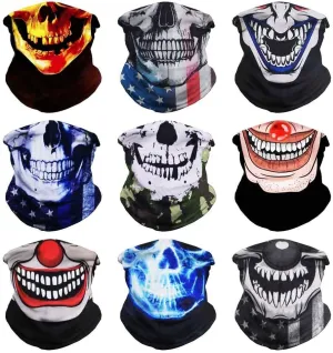 Headwear Bandana Head Wrap Face Scarf Mask Neck Warmer Balaclava for Sports